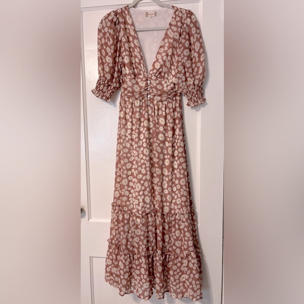 Altar’d State XS Floral Maxi Dress
